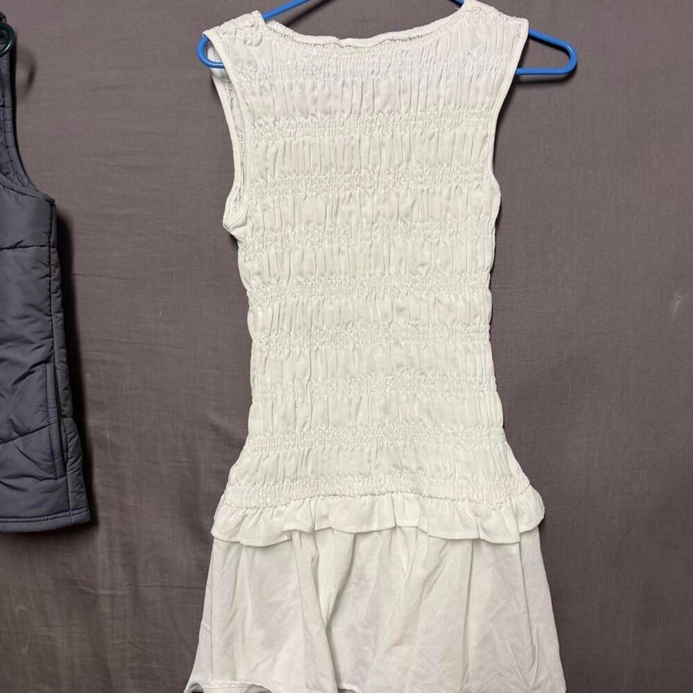 Shein Women's White and Cream Dress